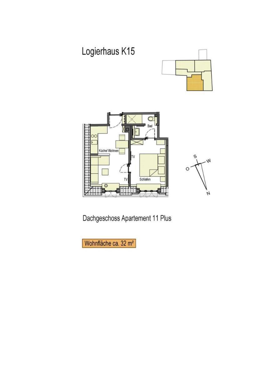 Logierhaus K15 Appartement 11 Plus ボルクム エクステリア 写真